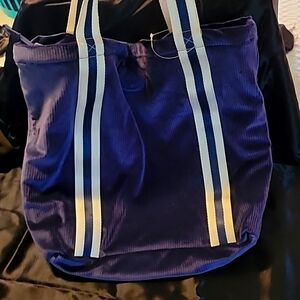Victoria’s Secret Navy Velvet Tote